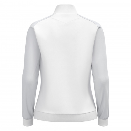 Олимпийка парадная женская MACRON RAMA FULL LENGTH ZIP TOP WHITE/LIGHT GREY