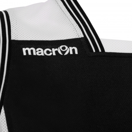 Майка спортивная MACRON RADON WOMAN SHIRT BLACK/WHITE
