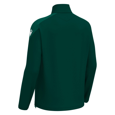 Толстовка тренировочная MACRON ANDUIN TRAINING 1/4 ZIP TOP BOTTLE GREEN/LIGHT BOTTLE GREEN
