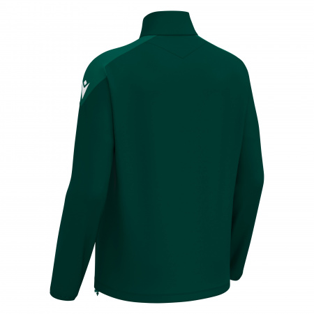 Толстовка тренировочная MACRON ANDUIN TRAINING 1/4 ZIP TOP BOTTLE GREEN/LIGHT BOTTLE GREEN