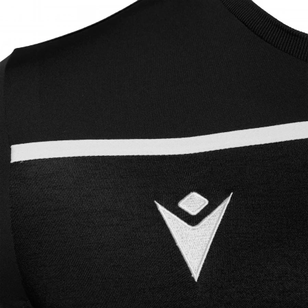 Футболка спортивная MACRON DENEB SHIRT BLACK/WHITE
