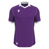 Футболка спортивная MACRON WARDEN ECO SHIRT PURPLE/WHITE