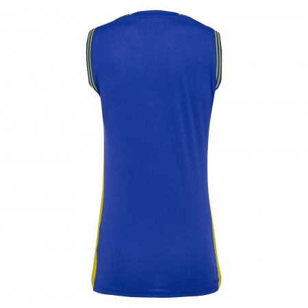 Майка спортивная MACRON RADON WOMAN SHIRT ROYAL BLUE/YELLOW