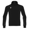 Толстовка спортивная MACRON ELECTRO HOODY POLYDIAGONAL BLACK