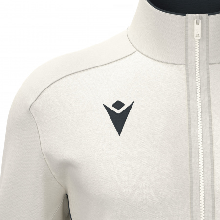 Олимпийка спортивная MACRON POSEIDON FULL LENGTH ZIP TOP OFFWHITE/ANTHRACITE