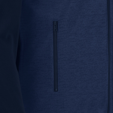 Олимпийка спортивная MACRON VANIR FULL LENGTH ZIP TOP NAVY/WHITE