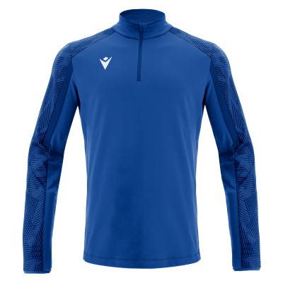 Толстовка тренировочная MACRON NARYN TRAINING 1/4 ZIP TOP ROYAL BLUE/DARK ROYAL BLUE