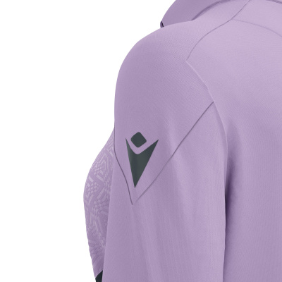 Толстовка тренировочная женская MACRON ANORA TRAINING 1/4 ZIP TOP LILAC/ANTHRACITE
