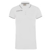 Поло спортивное женское MACRON DESI POLO WHITE/ANTHRACITE