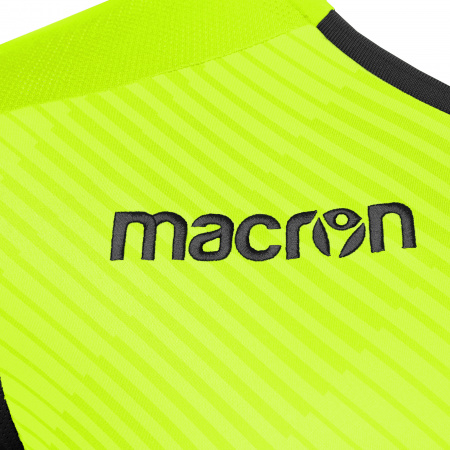 Футболка спортивная MACRON HERCULES SHIRT NEON YELLOW/BLACK