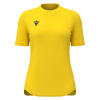 Футболка спортивная женская MACRON ZYRA SHIRT YELLOW