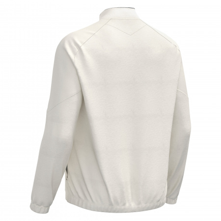 Олимпийка спортивная MACRON MORPHEUS MICROFIBER FULL LENGTH ZIP TOP OFFWHITE/ANTHRACITE