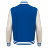 Куртка спортивная MACRON FIDDLE VARSITY COLLEGE JACKET ROYAL BLUE/OFFWHITE