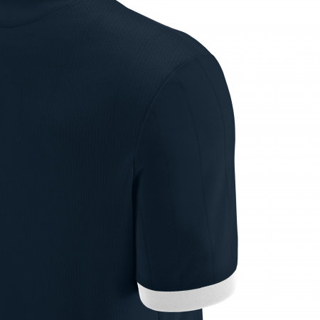 Футболка спортивная MACRON HALLEY SHIRT NAVY/WHITE