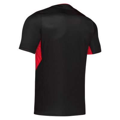 Регбийка игровая MACRON IDMON SHIRT BLACK/RED