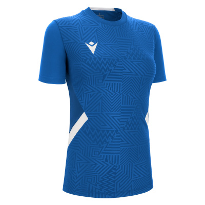 Футболка спортивная женская MACRON SKAT ROYAL BLUE/WHITE