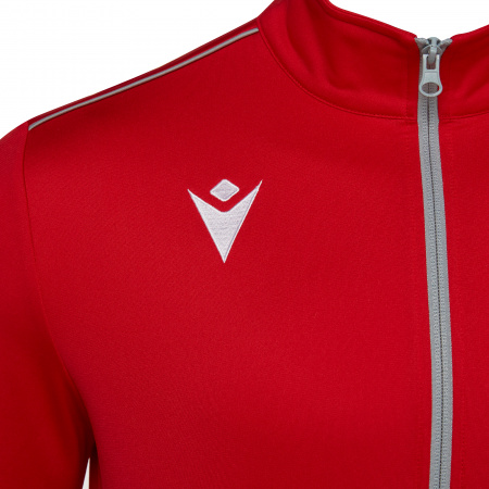 Олимпийка парадная MACRON NEMESIS FULL ZIP TOP RED