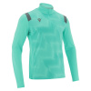 Толстовка тренировочная MACRON PURUS TRAINING 1/4 ZIP TOP TURQUOISE/ANTHRACITE