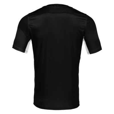 Регбийка игровая MACRON IDMON SHIRT BLACK/WHITE
