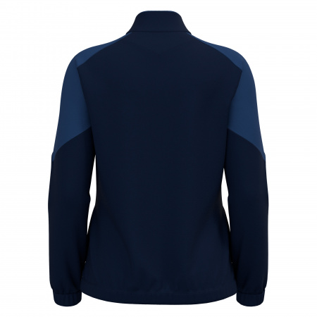 Олимпийка парадная женская MACRON ARTEMIS FULL LENGTH ZIP TOP NAVY/LIGHT NAVY