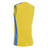 Майка спортивная MACRON RADON WOMAN SHIRT YELLOW/ROYAL BLUE