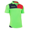 Футболка спортивная MACRON NUNKI SHIRT NEON GREEN/NAVY/RED