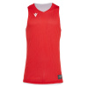 Майка спортивная MACRON PROPANE JERSEY REVERSIBLE RED/WHITE