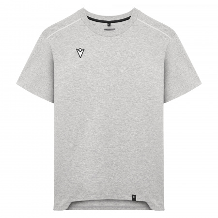 Футболка MACRON ANDROS ICON COTTON STRETCH T-SHIRT GREY MELANGE