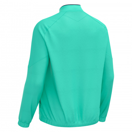 Олимпийка спортивная MACRON MORPHEUS MICROFIBER FULL LENGTH ZIP TOP TURQUOISE/NAVY
