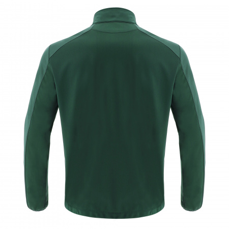 Олимпийка спортивная MACRON SETH FULL LENGTH ZIP TOP BOTTLE GREEN/LIGHT BOTTLE GREEN