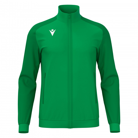 Олимпийка парадная MACRON ANUBIS FULL LENGTH ZIP TOP GREEN/DARK GREEN