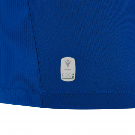 Футболка спортивная MACRON CHARON ECO SHIRT ROYAL BLUE/RED/WHITE