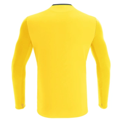 Футболка спортивная MACRON DENEB SHIRT LS YELLOW/ANTHRACITE