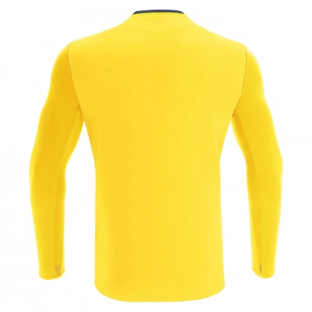 Футболка спортивная MACRON DENEB SHIRT LS YELLOW/ANTHRACITE