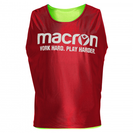 Майка спортивная MACRON OPAL RED/NEON GREEN