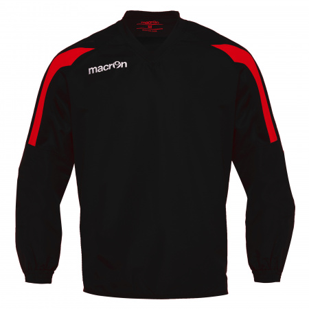Куртка тренировочная MACRON RUBY TRAINING CONTACT TOP BLACK/RED