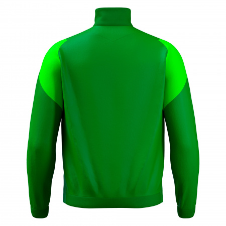 Олимпийка спортивная MACRON PROMETHEUS FULL LENGTH ZIP TOP GREEN/NEON GREEN