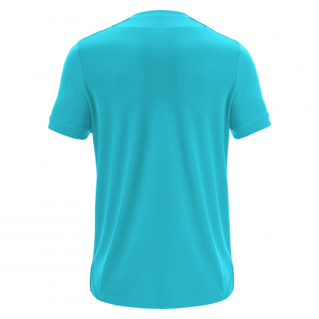 Футболка судейская проф. MACRON DIENST ECO SHIRT NEON SKY BLUE/BLACK