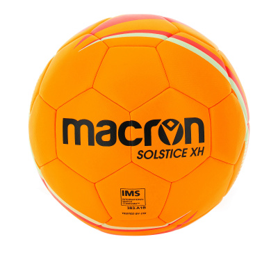 Мяч футбольный тренировочный MACRON SOLSTICE XH FOOTBALL TRAINING BALL N.5 (IMS) ORANGE