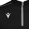 Толстовка тренировочная MACRON HAVEL 1/4 ZIP TOP BLACK