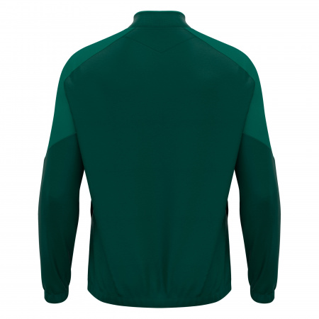 Олимпийка спортивная MACRON MORPHEUS MICROFIBER FULL LENGTH ZIP TOP BOTTLE GREEN/LIGHT BOTTLE GREEN