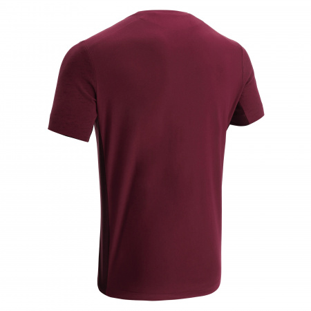 Футболка спортивная х/б MACRON NEVEL T-SHIRT CARDINAL/DARK CARDINAL