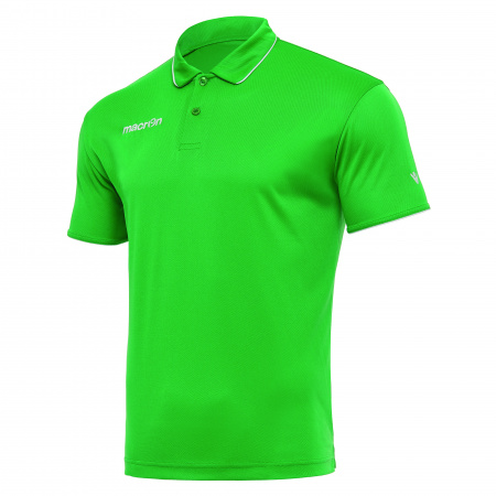 Поло парадное MACRON DRACO POLO GREEN/WHITE
