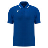 Поло парадное MACRON AULOS POLO ROYAL BLUE/WHITE