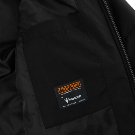 Куртка утепленная удлиненная MACRON NORTHLAND PADDED LONG JACKET BLACK