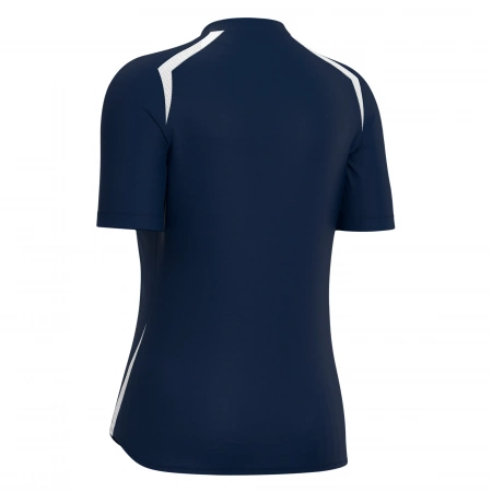 Футболка спортивная женская MACRON ANDURIL SHIRT NAVY/WHITE