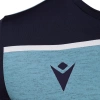 Футболка спортивная MACRON DENEB SHIRT COLUMBIA/NAVY/WHITE