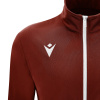 Олимпийка спортивная MACRON RAIJIN FULL LENGTH ZIP TOP CARDINAL/WHITE