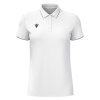 Поло спортивное женское MACRON MELODY POLO WHITE/GREY