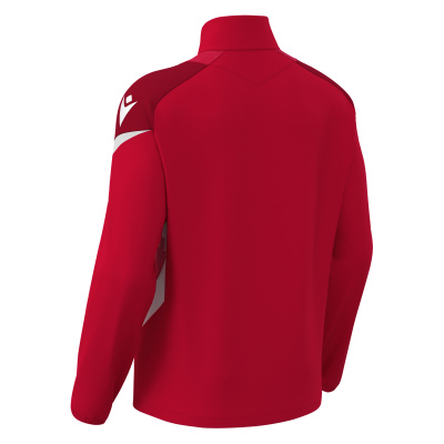 Толстовка тренировочная HOLLOW TRAINING 1/4 ZIP TOP RED/WHITE